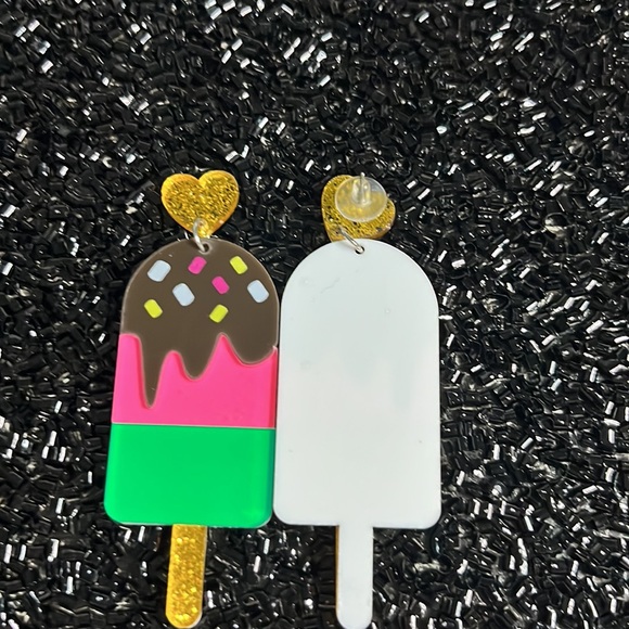 Popsicle Dangle Earrings for Pierced Ears - Picture 9 of 10